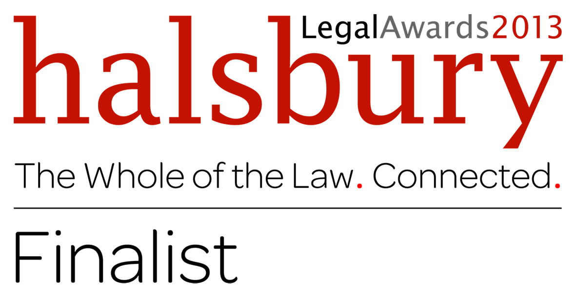 Halsbury Legal Awards 2013