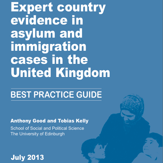 Best practice guide for country experts in immigration cases