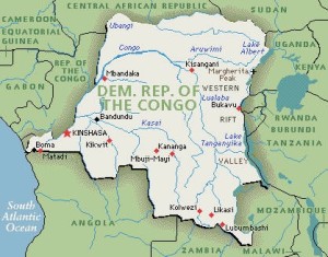 DRC map