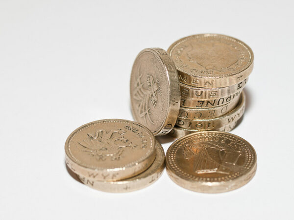Pound Coins by William Warby
