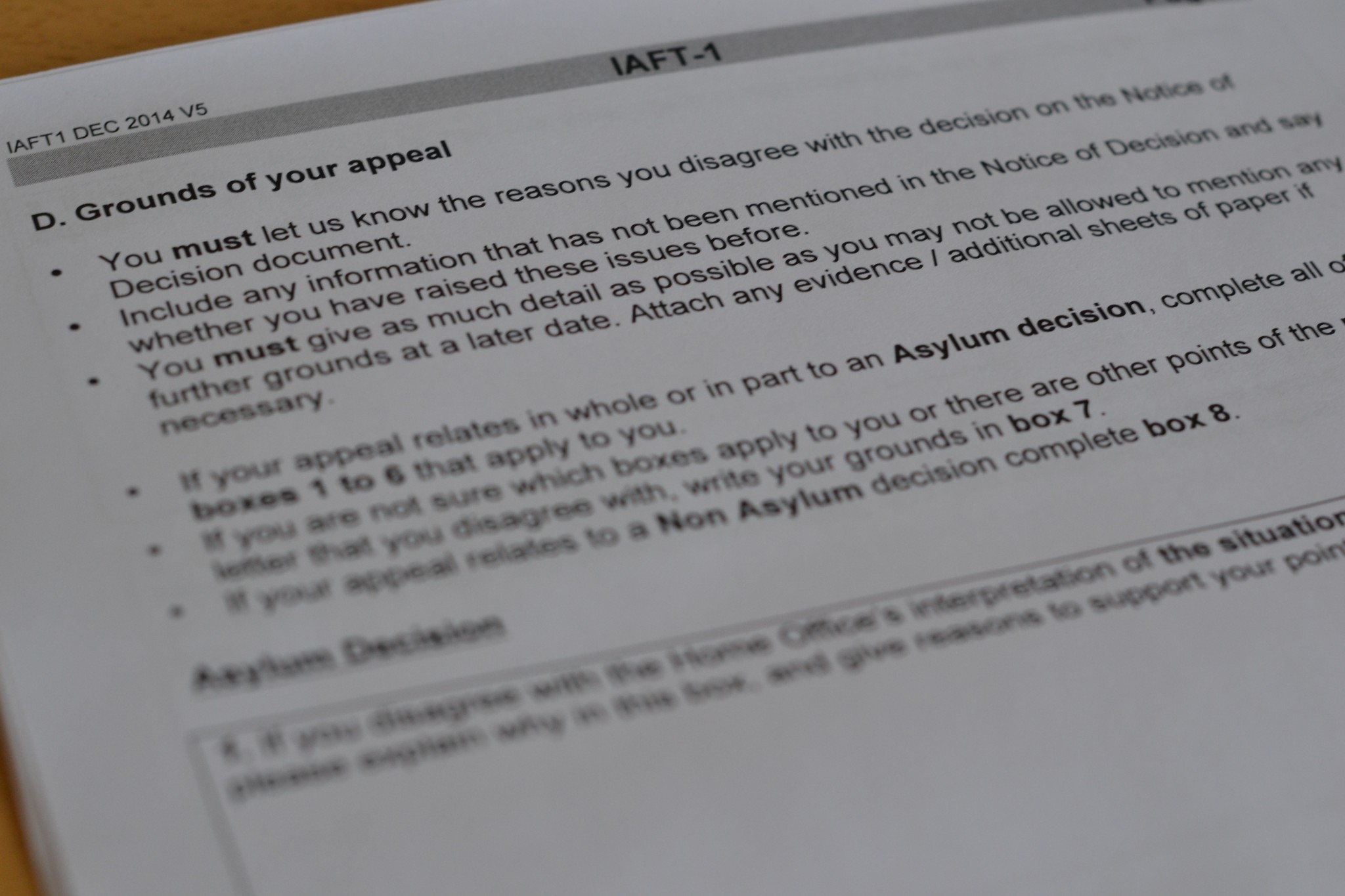 Updated Home Office policy on reviewing cases when appeals are lodged