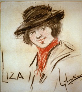 Eliza Doolittle by George Luks 1908