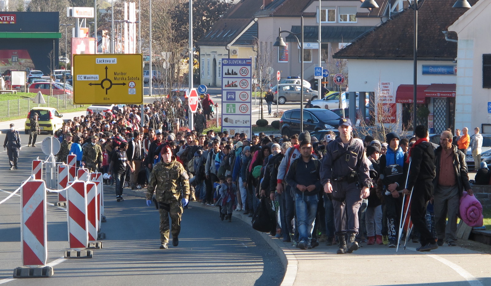 refugees in slovenia