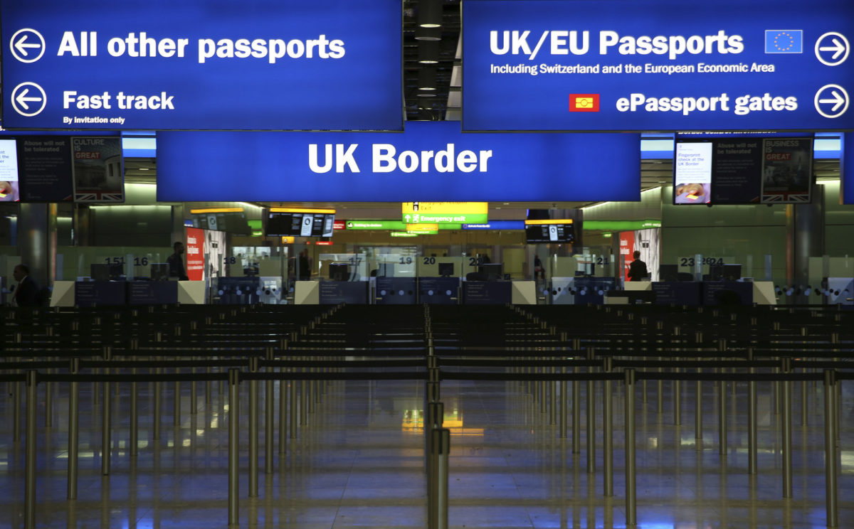 Free movement continues past Brexit day, but only until the end of the year