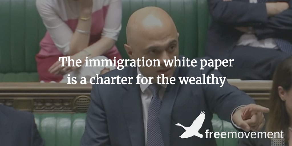 The immigration white paper is a charter for the wealthy