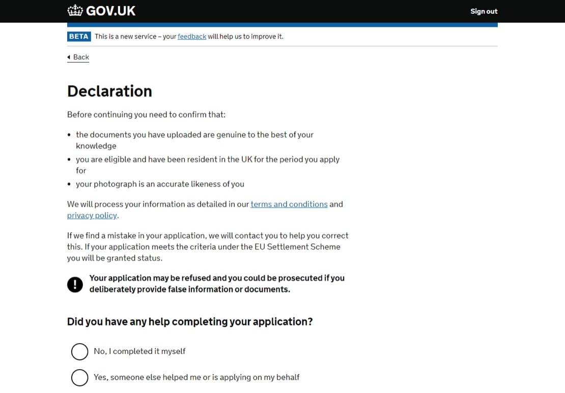 How to apply for "settled status" for EU citizens Free Movement