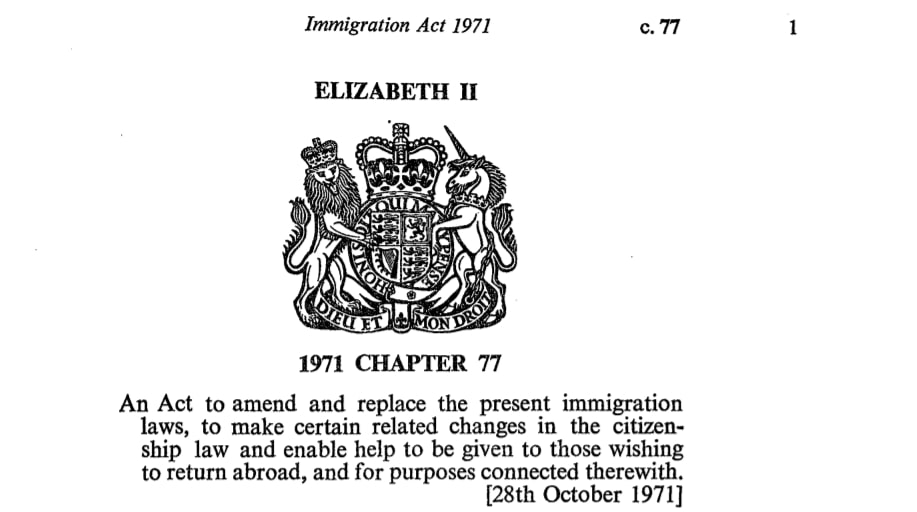 The Immigration Act at 50: is it still up to the job?
