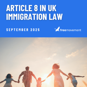 eBook: Article 8 in UK Immigration Law